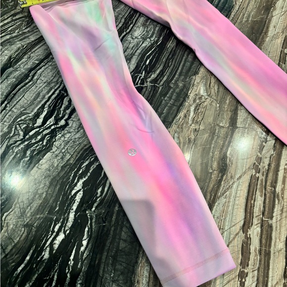 Lululemon Wunder Train High-Rise Tight 25” Size 2 Psychedelic Wash Multi RARE - Picture 7 of 8